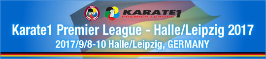 WKF Karate1 Premier League - Halle/Leipzig 2017 2017/9/8-10 Halle/Leipzig, Germany