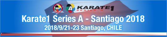 WKF Karate1 Series A - Santiago 2018 2018/9/21-23 Santiago, Chile