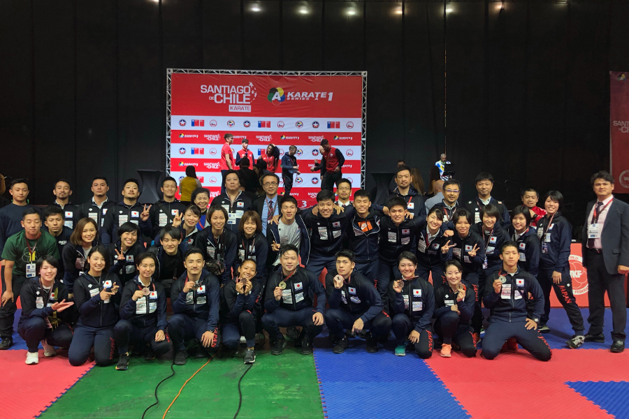 You are currently viewing KARATE1シリーズＡ サンティアゴ大会　日本は金メダル５つ獲得