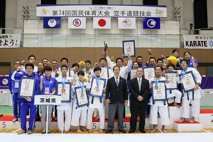 You are currently viewing 天皇陛下御即位記念「いきいき茨城ゆめ国体2019」空手道競技会が開催