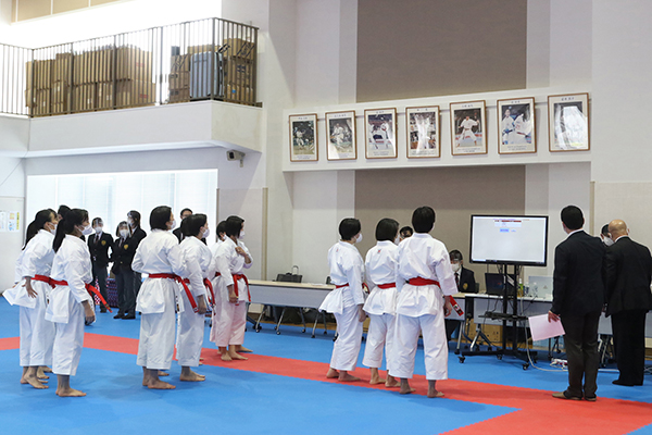 写真：シニア強化選手選考会の様子２