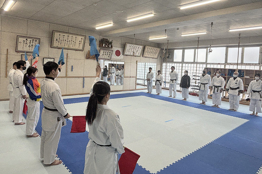 あなたが現在見ているのは 令和7年度スポーツ庁委託 令和の日本型学校体育構築支援事業 学校空手道実技指導者講習会 山口会場を開催